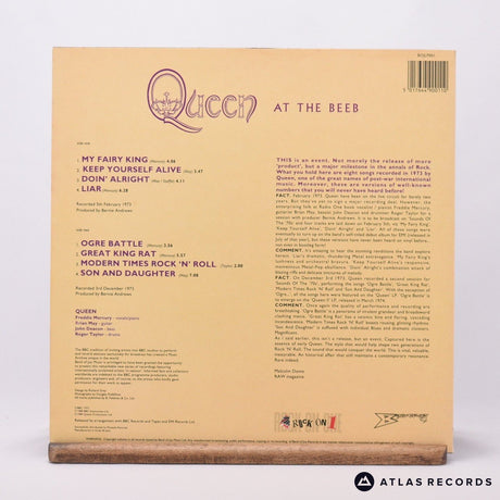 Queen - At The Beeb - Insert A-1 B-1 LP Vinyl Record - EX/VG+