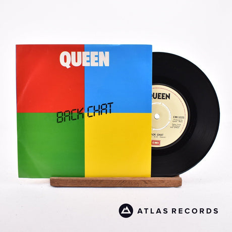 Queen Back Chat 7" Vinyl Record - Front Cover & Record