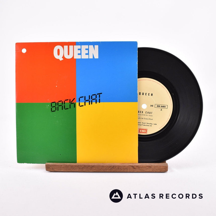 Queen Back Chat 7" Vinyl Record - Front Cover & Record