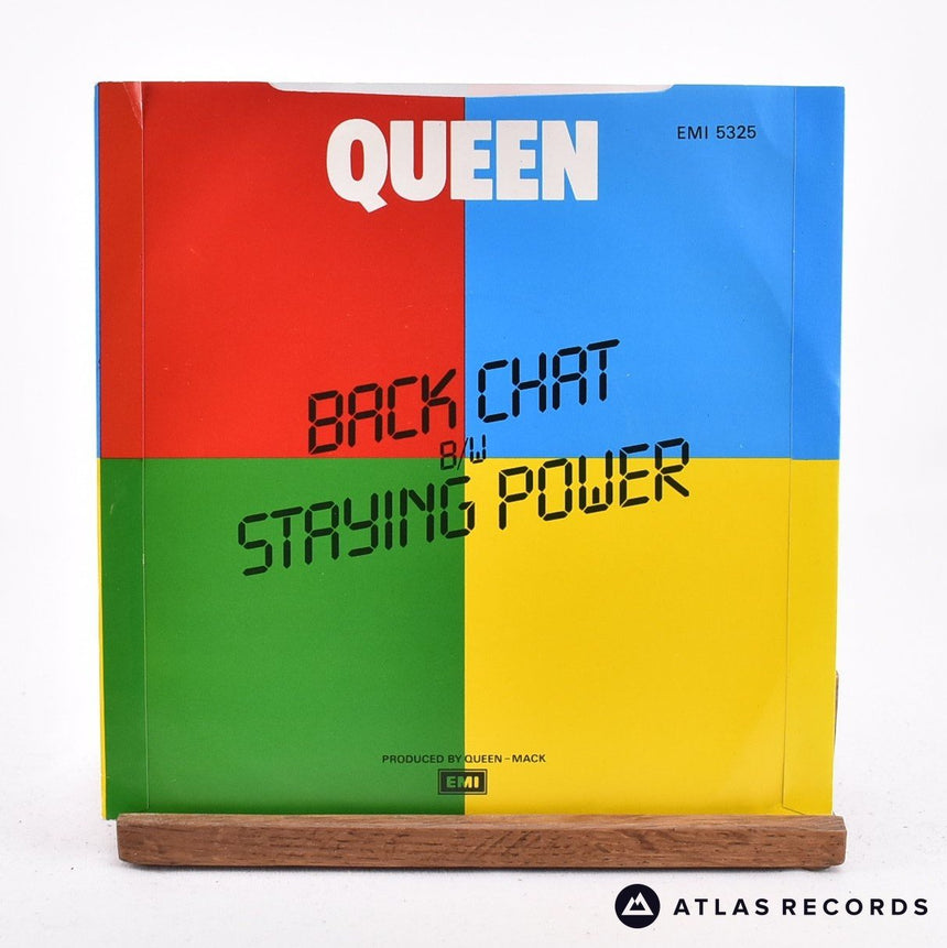Queen - Back Chat - 7" Vinyl Record - EX/EX
