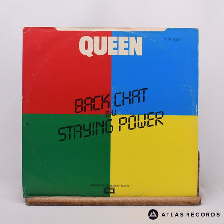 Queen - Back Chat - A-1 B-3 Nickz 12" Vinyl Record - VG/VG+