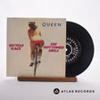 Queen Bicycle Race 7" Vinyl Record - Front Cover & Record