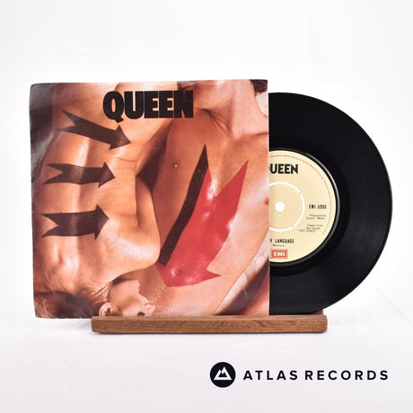 Queen Body Language 7" Vinyl Record - Front Cover & Record