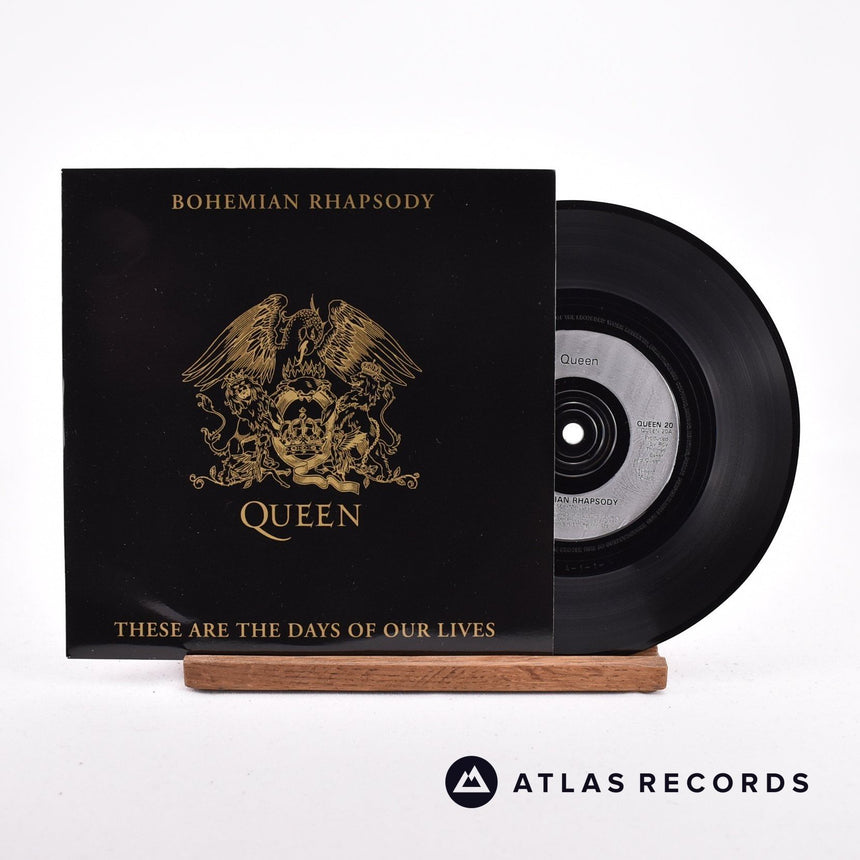 Queen Bohemian Rhapsody 7" Vinyl Record - Front Cover & Record