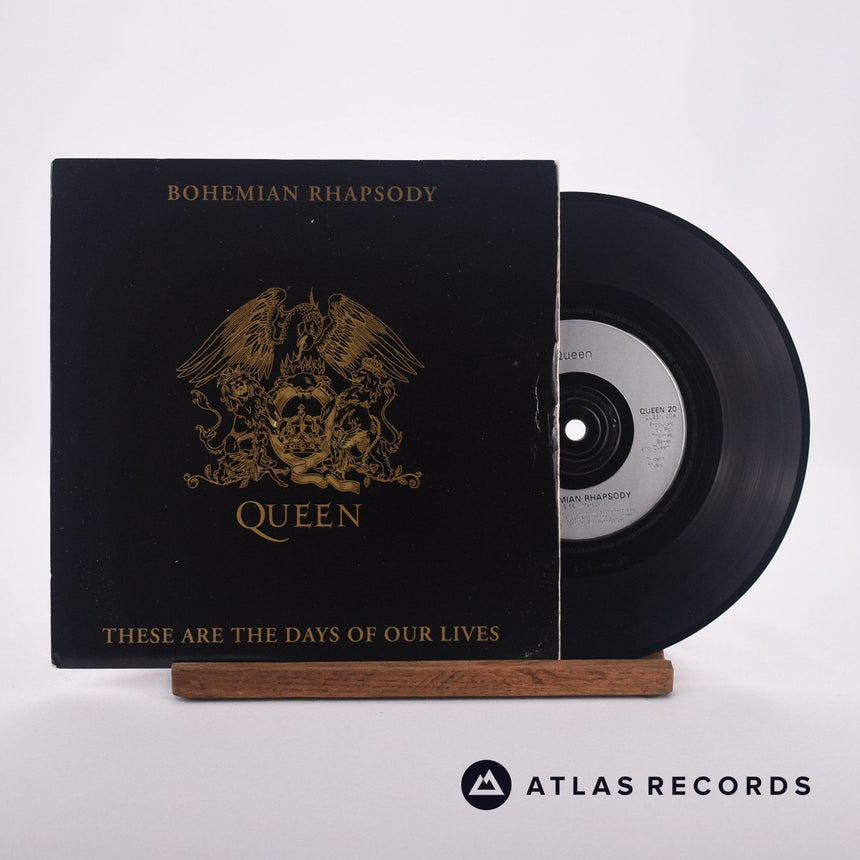 Queen Bohemian Rhapsody 7" Vinyl Record - Front Cover & Record