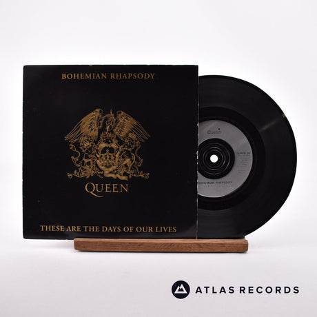 Queen Bohemian Rhapsody 7" Vinyl Record - Front Cover & Record
