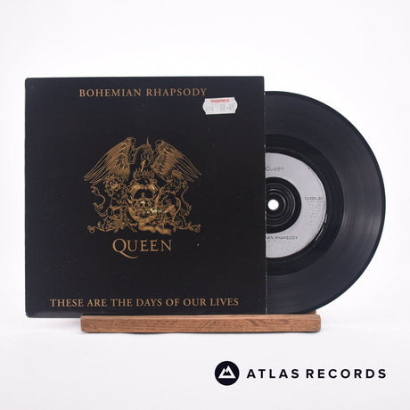 Queen Bohemian Rhapsody 7" Vinyl Record - Front Cover & Record