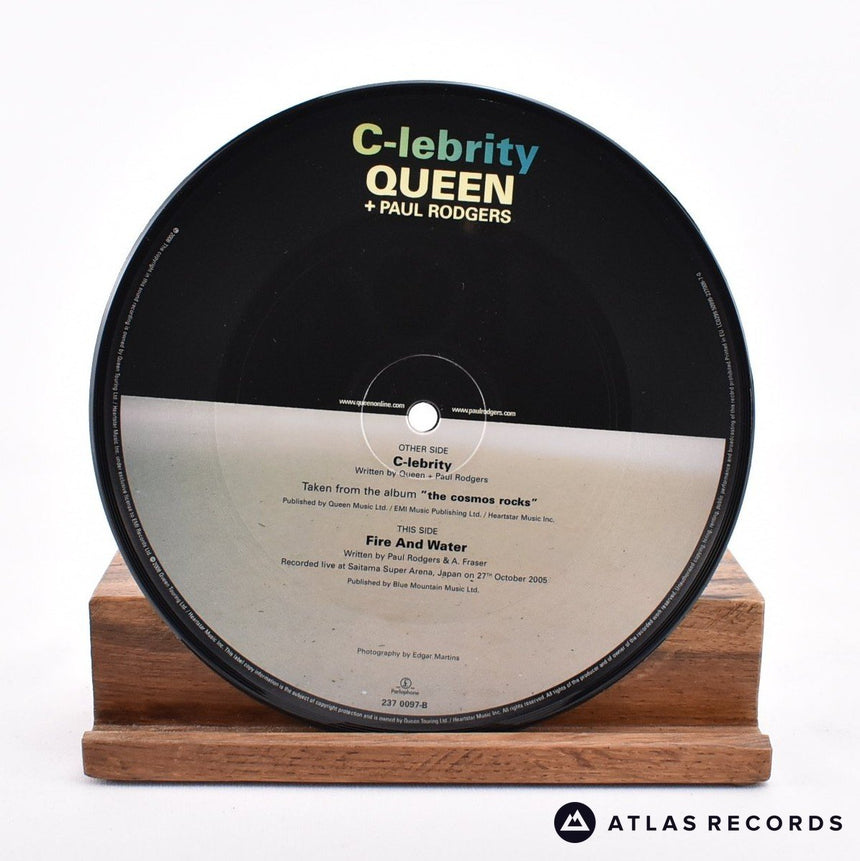 Queen - C-lebrity - Picture Disc 7" Vinyl Record - EX
