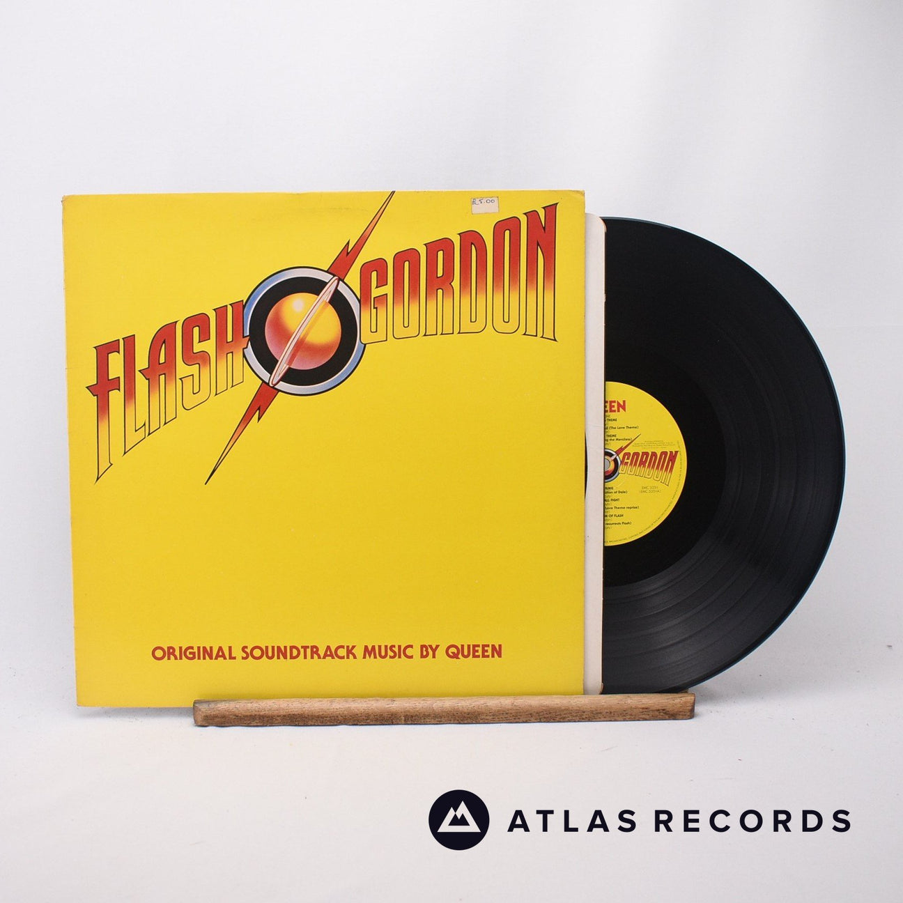 Queen Flash Gordon LP Vinyl Record - Front Cover & Record