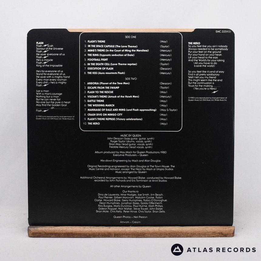 Queen - Flash Gordon (Original Soundtrack Music) - LP Vinyl Record - EX/EX