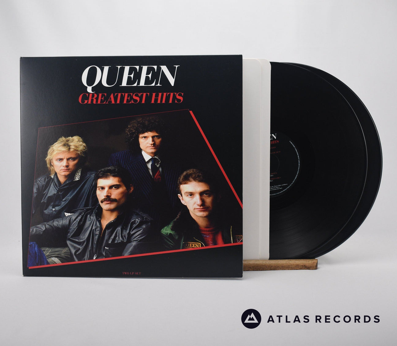 Queen Greatest Hits Double LP Vinyl Record - Front Cover & Record