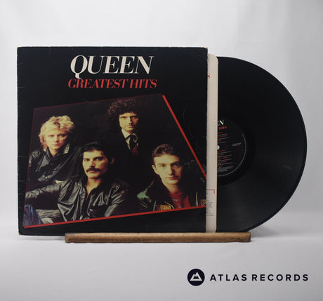 Queen Greatest Hits LP Vinyl Record - Front Cover & Record