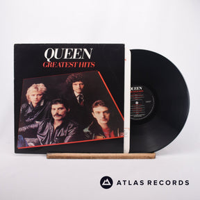 Queen Greatest Hits LP Vinyl Record - Front Cover & Record