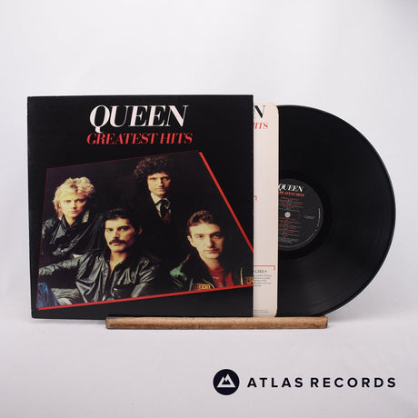 Queen Greatest Hits LP Vinyl Record - Front Cover & Record