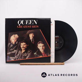 Queen Greatest Hits LP Vinyl Record - Front Cover & Record