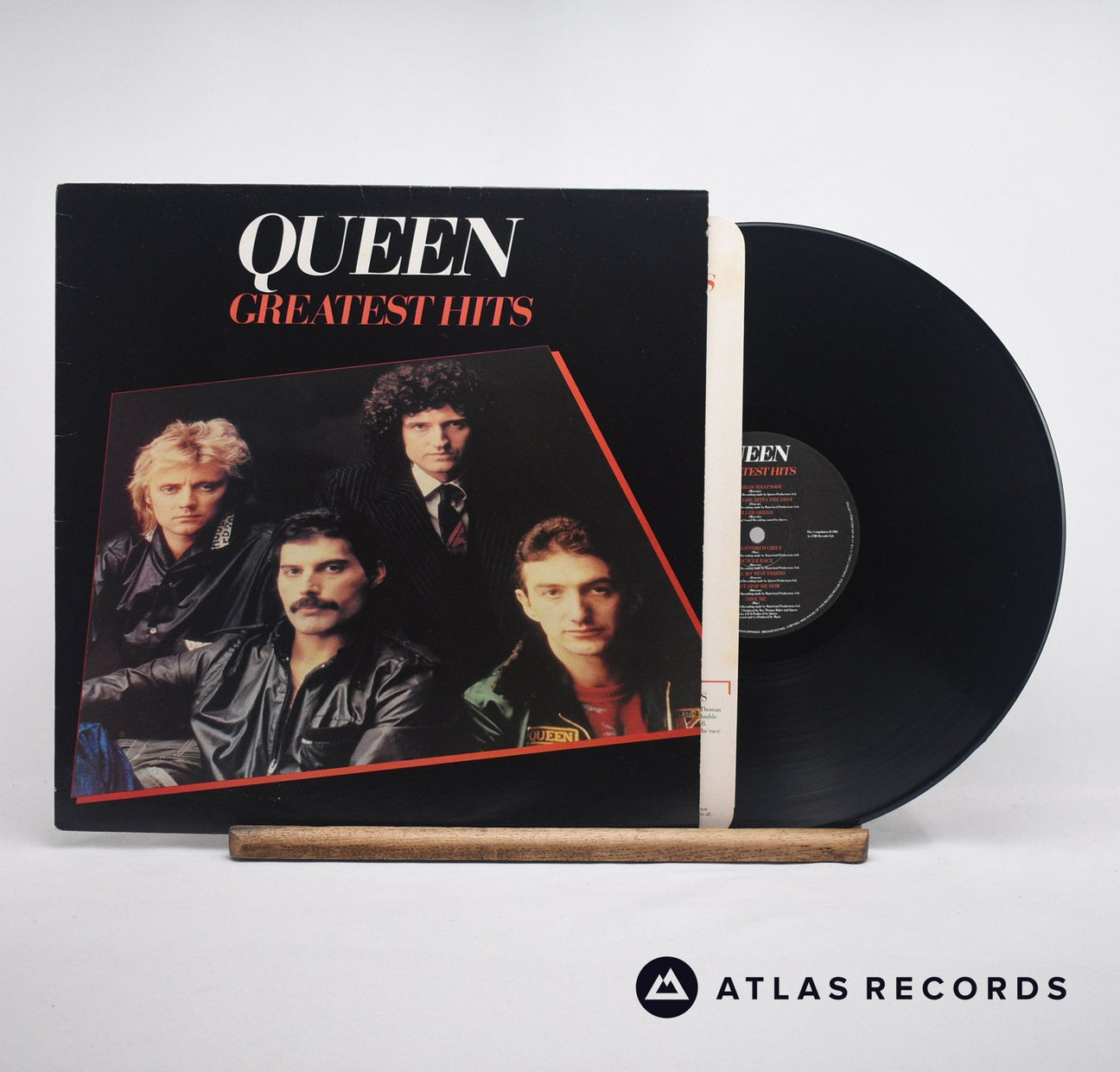 Queen Greatest Hits LP Vinyl Record - Front Cover & Record