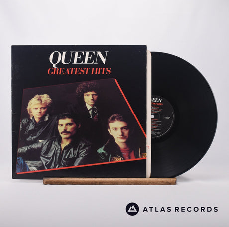 Queen Greatest Hits LP Vinyl Record - Front Cover & Record