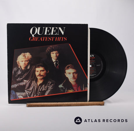 Queen Greatest Hits LP Vinyl Record - Front Cover & Record