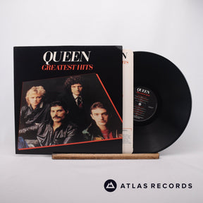 Queen Greatest Hits LP Vinyl Record - Front Cover & Record