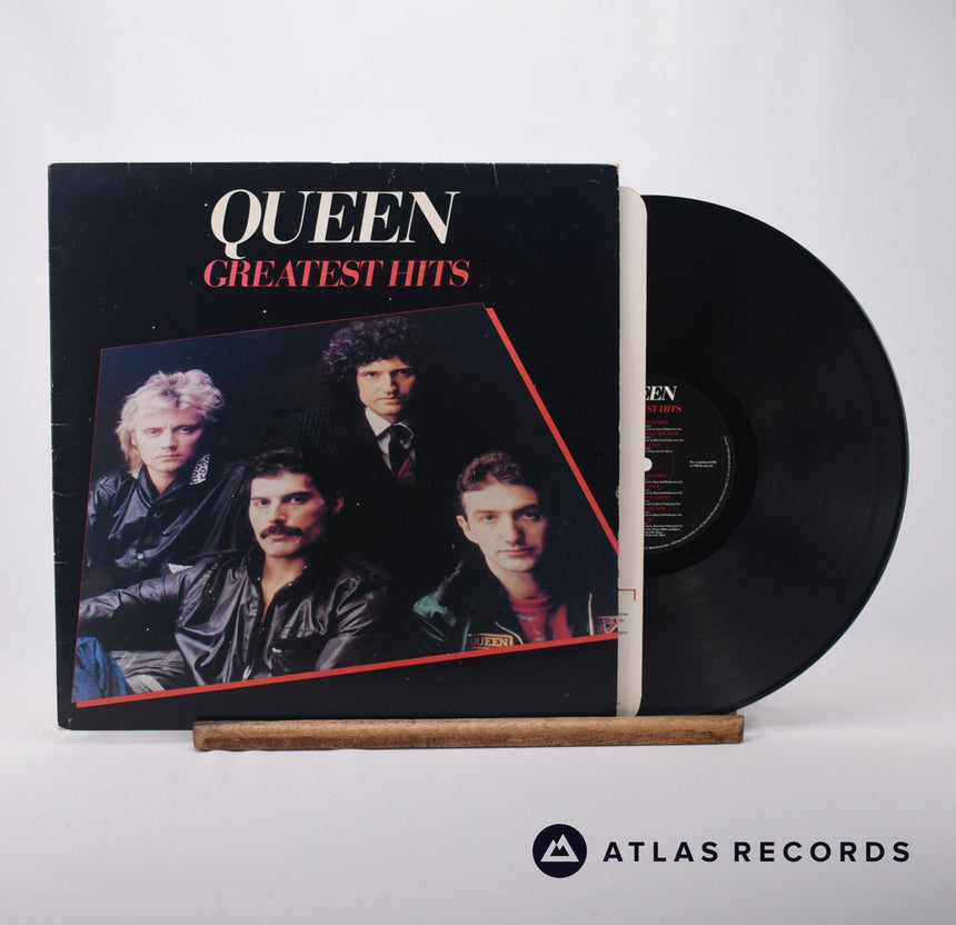 Queen Greatest Hits LP Vinyl Record - Front Cover & Record