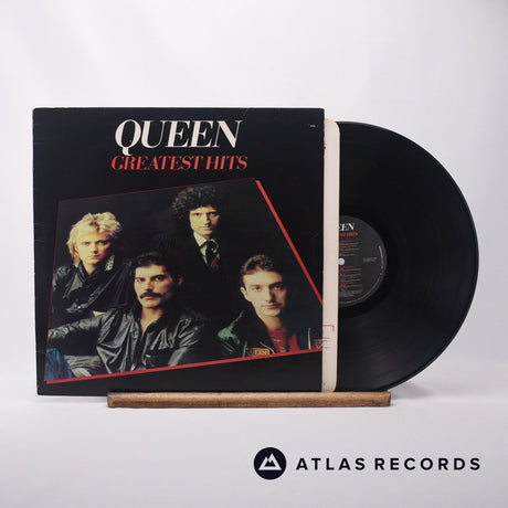 Queen Greatest Hits LP Vinyl Record - Front Cover & Record