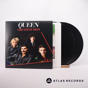 Queen Greatest Hits 2 x LP Vinyl Record - Front Cover & Record