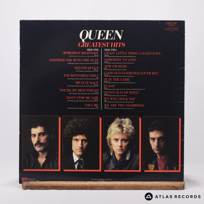 Queen - Greatest Hits - A-1 B-3 LP Vinyl Record - VG+/VG+