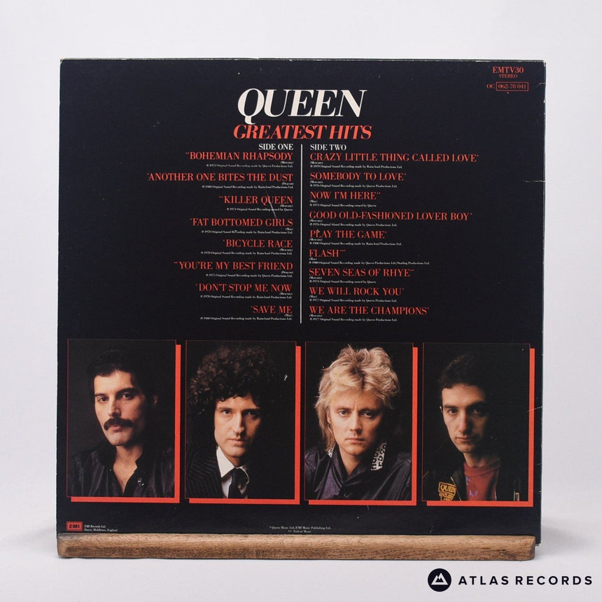 Queen - Greatest Hits - A-8 B-7 LP Vinyl Record - EX/EX