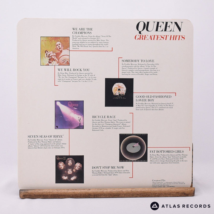 Queen - Greatest Hits - A-7 B-3 LP Vinyl Record - VG+/VG+