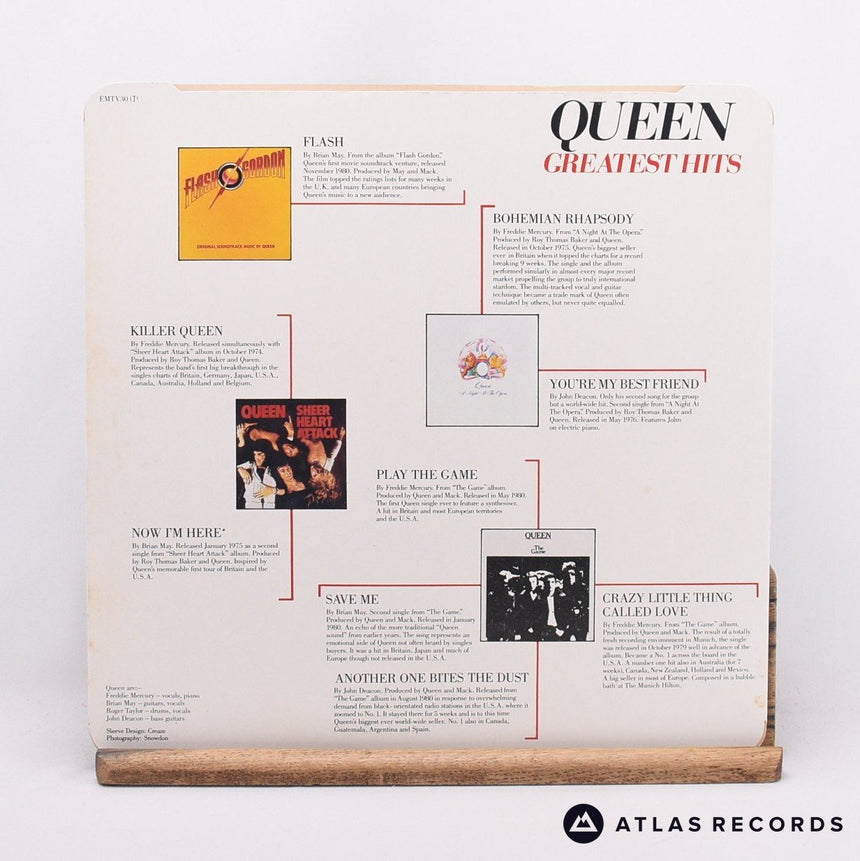Queen - Greatest Hits - A-8 B-7 LP Vinyl Record - VG+/EX