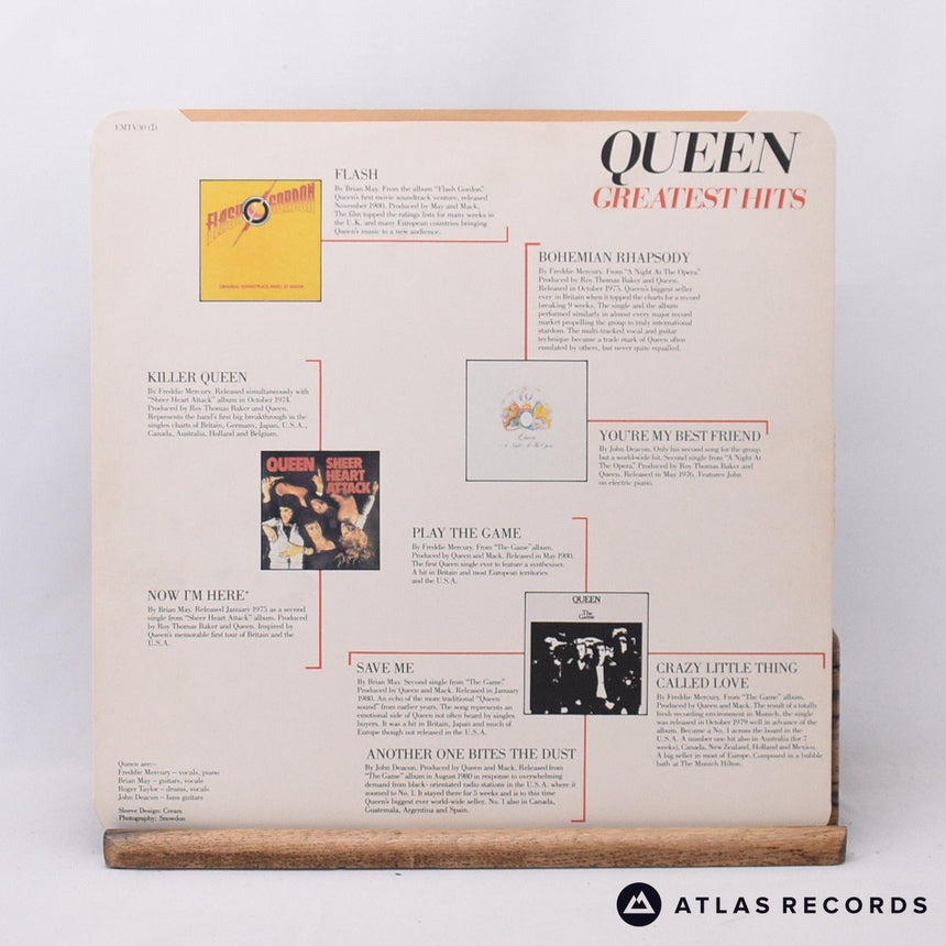 Queen - Greatest Hits - A-3 B-3 LP Vinyl Record - VG+/VG+