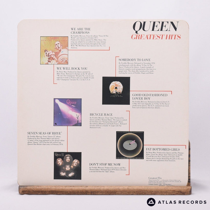 Queen - Greatest Hits - A-1 B-3 LP Vinyl Record - VG+/VG+