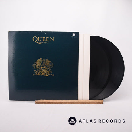 Queen Greatest Hits II 2 x LP Vinyl Record - Front Cover & Record