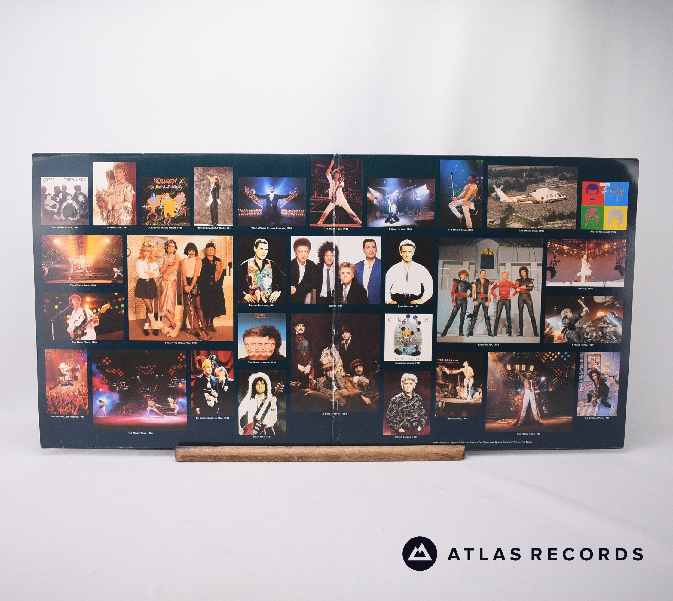 Queen Greatest Hits II 2 x LP Vinyl Record VG+/EX – Atlas Records