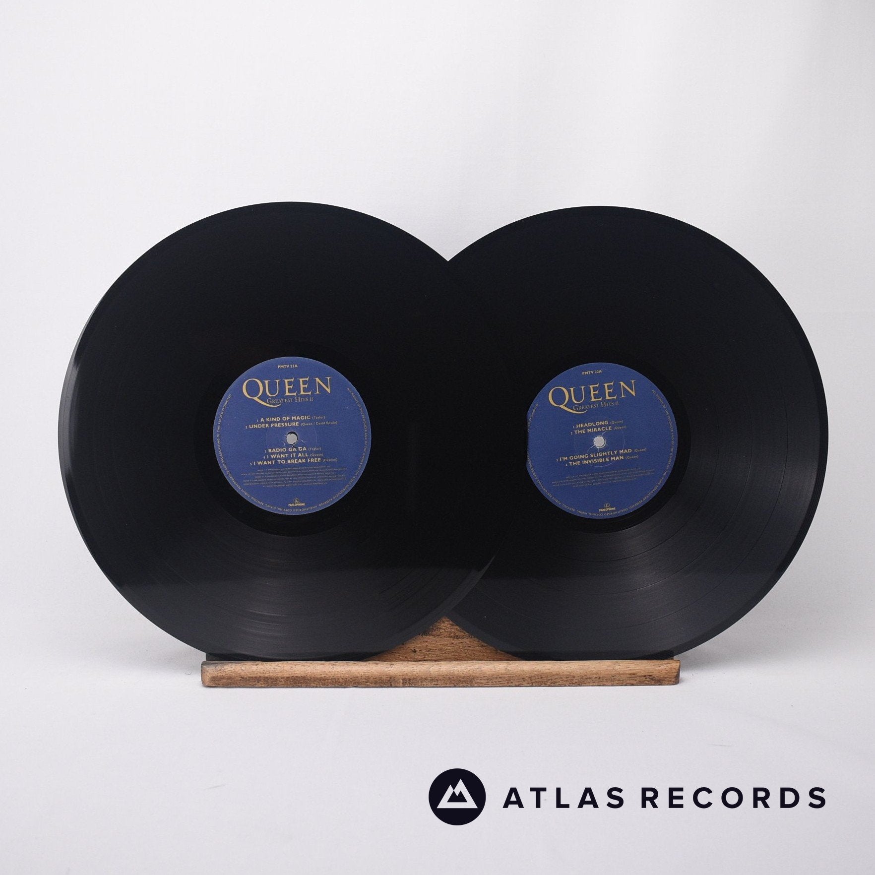 Queen Greatest Hits II 2 x LP Vinyl Record VG+/EX – Atlas Records
