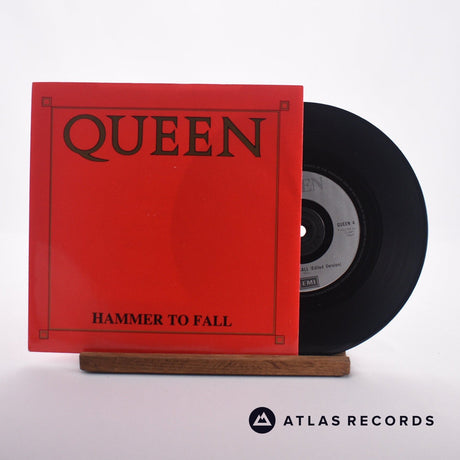 Queen Hammer To Fall 7" Vinyl Record - Front Cover & Record