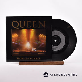 Queen Hammer To Fall 7" Vinyl Record - Front Cover & Record