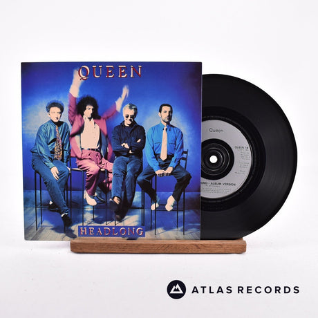 Queen Headlong 7" Vinyl Record - Front Cover & Record