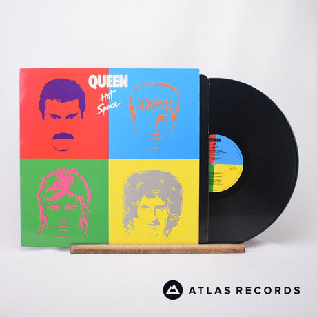 Queen Hot Space LP Vinyl Record - Front Cover & Record
