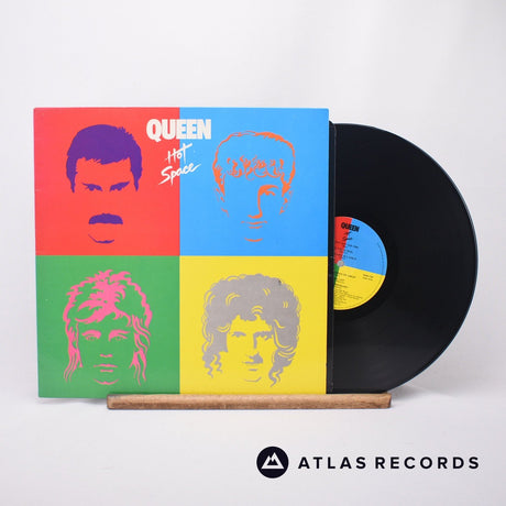 Queen Hot Space LP Vinyl Record - Front Cover & Record