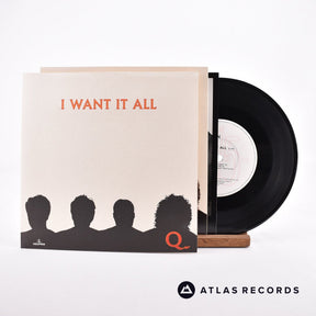 Queen I Want It All 7" Vinyl Record - Front Cover & Record