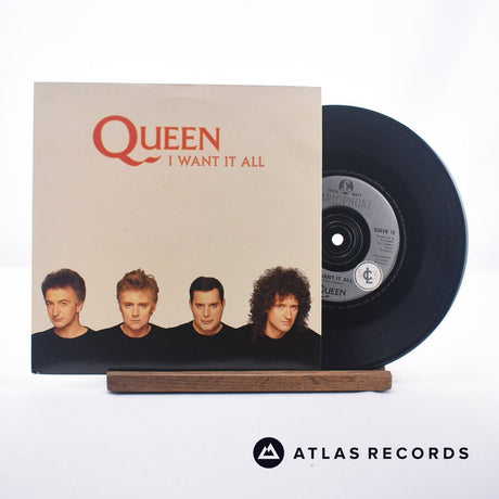 Queen I Want It All 7" Vinyl Record - Front Cover & Record