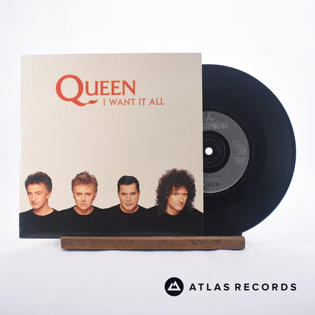 Queen I Want It All 7" Vinyl Record - Front Cover & Record