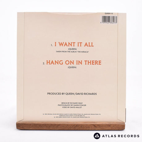 Queen - I Want It All - Insert Gatefold 7" Vinyl Record - NM/EX