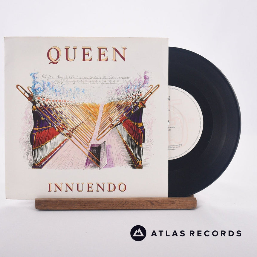 Queen Innuendo 7" Vinyl Record - Front Cover & Record