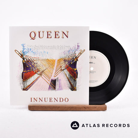 Queen Innuendo 7" Vinyl Record - Front Cover & Record