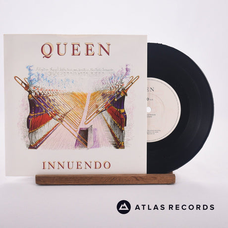 Queen Innuendo 7" Vinyl Record - Front Cover & Record