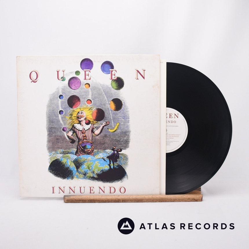 Queen Innuendo LP Vinyl Record - Front Cover & Record