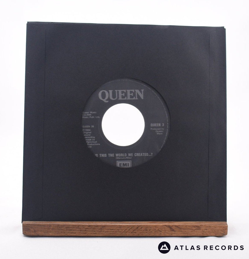 Queen - It's A Hard Life - Large Hole Black Label 7" Vinyl Record - VG+