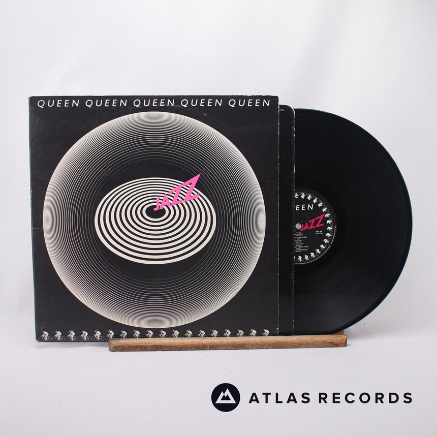 Queen Jazz LP Vinyl Record - Front Cover & Record
